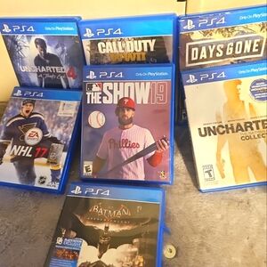 PS4 game lot